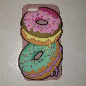 iPhone 6/6s/7 pink donut phone case